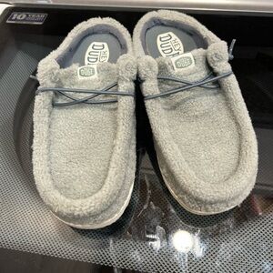 Hey Dude Soft Mint Fleece Slip-Ons
